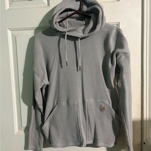 Waffle pullover